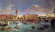 Gaspar Van Wittel View of the San Marco Basin oil painting on canvas